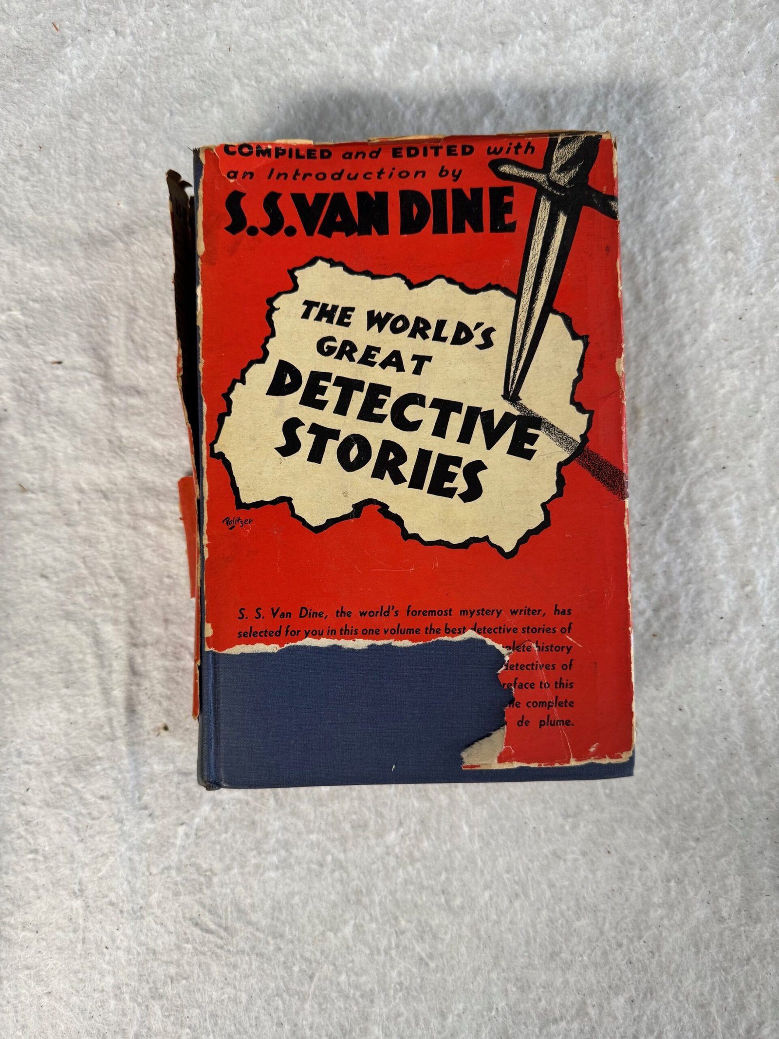 Old Book – The World’s Great Detective Stories
