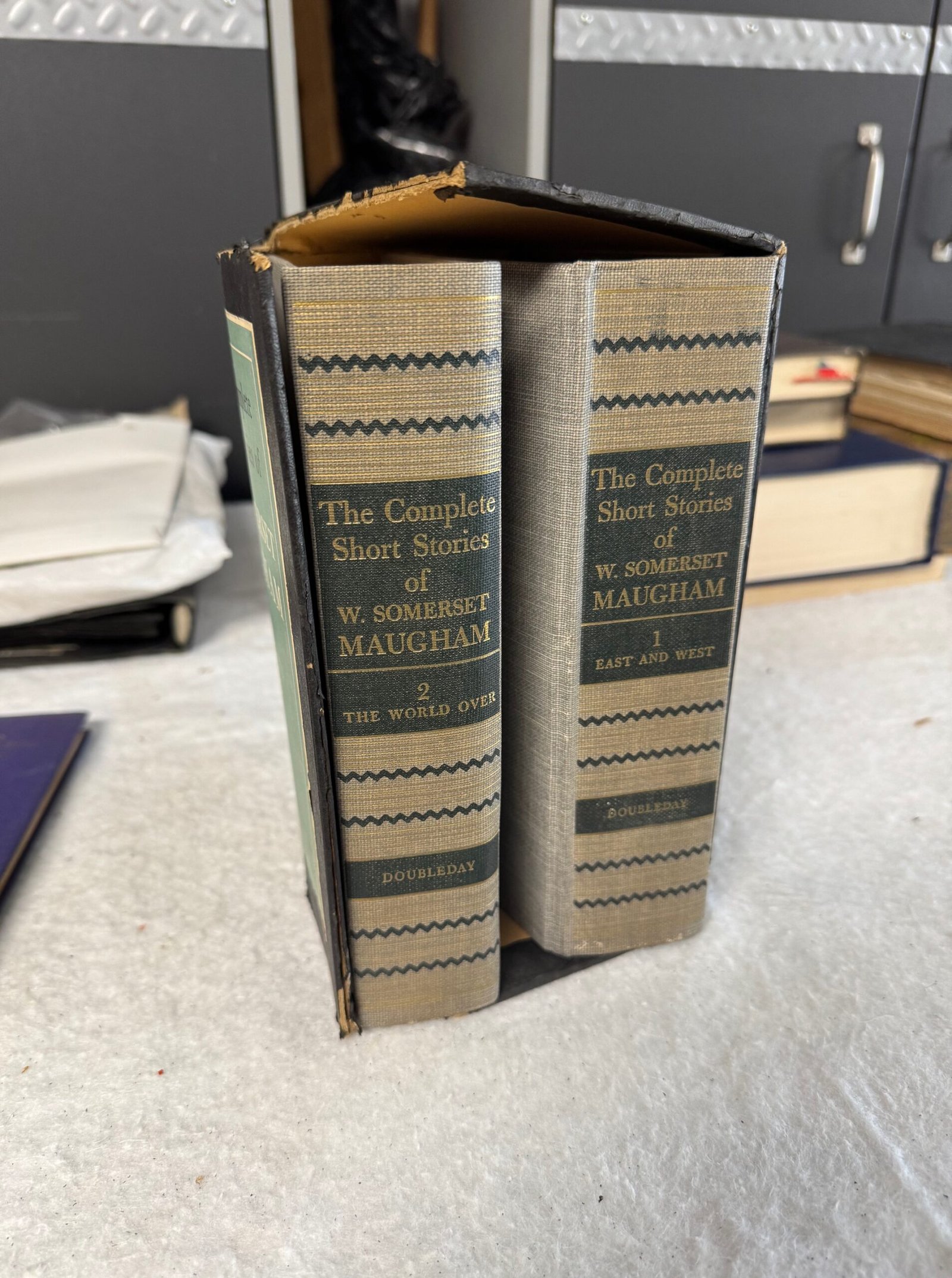 Old Books – The Complete Short Stories of M. Somerset Maugham