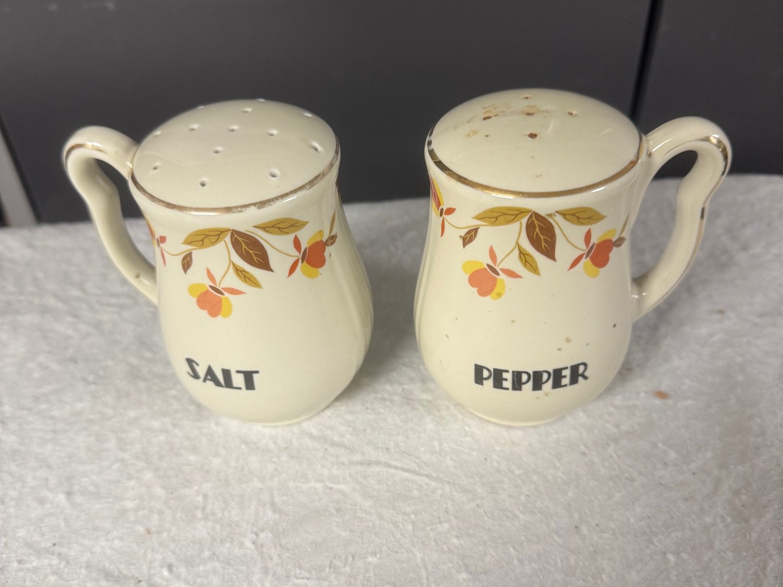 Vintage Salt & Pepper Shakers – 4.5” tall