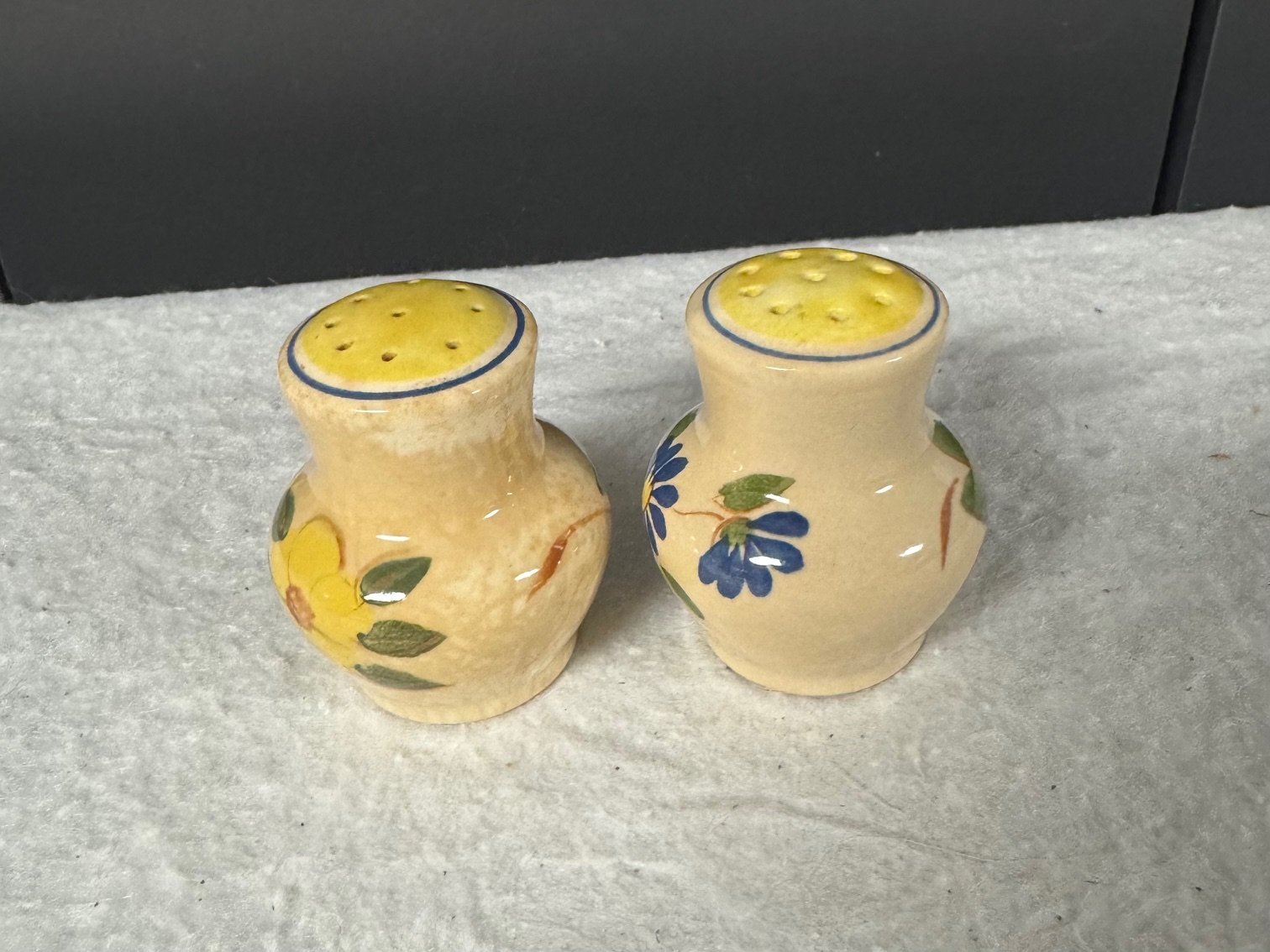 Vintage Mini Salt & Pepper Shakers 1 – 2.25” tall