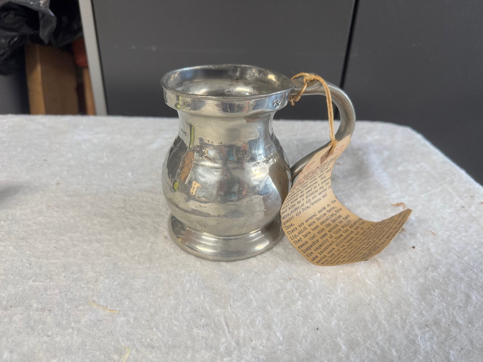Circa 1835 Metal Beer Mug