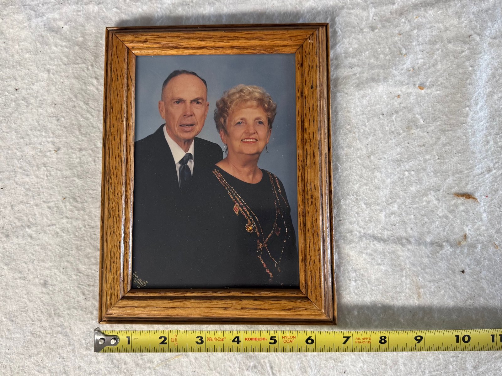 Framed Photo of Gma & Gpa Smart