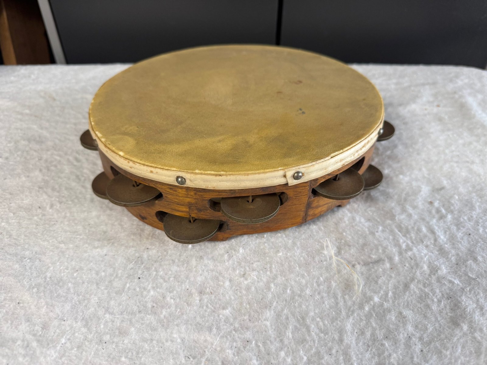 Vintage Tamborine Instrument