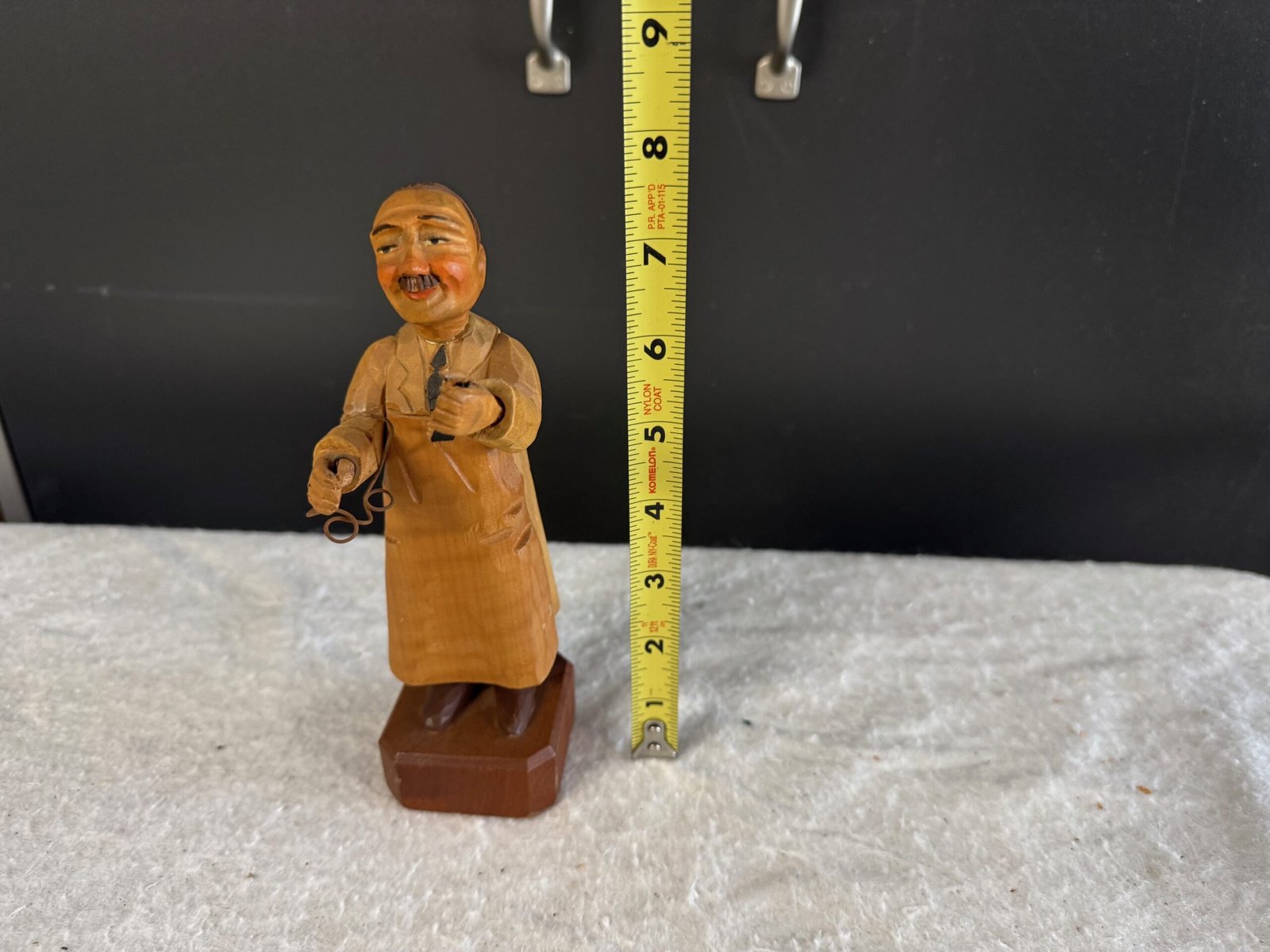 Wood Carved Doctor Statue (Romaine Pierson Publications)