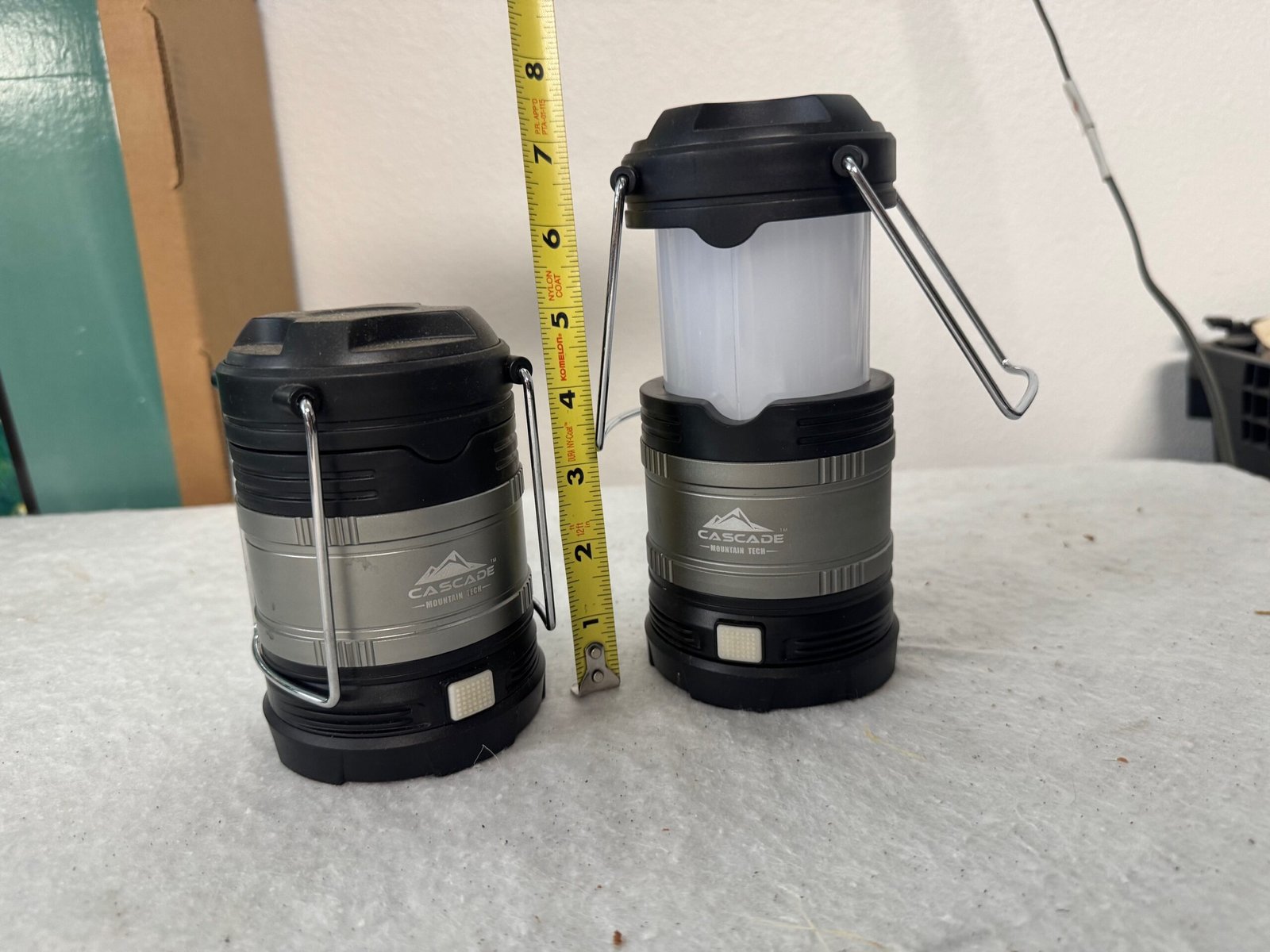 Set of Two Expandable Camping Lights