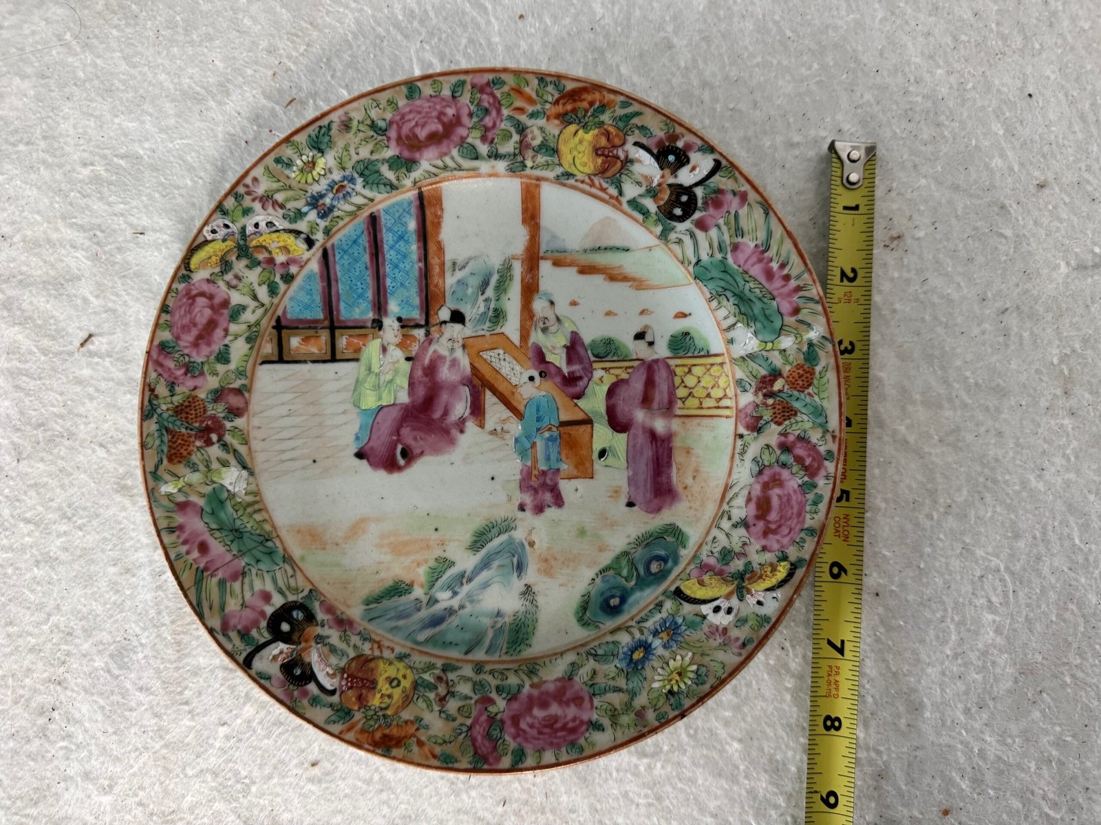 Asian Collectible Plate