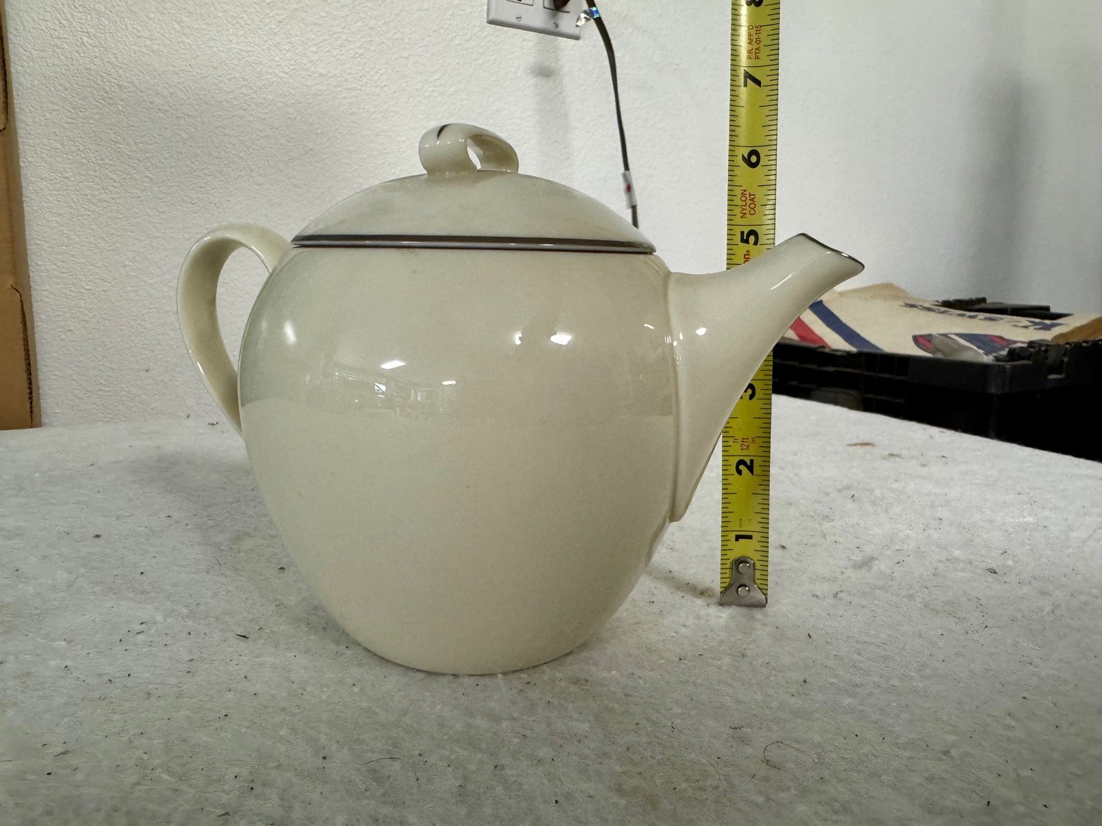 Grandma Shirley’s Lennox Teapot (Fat)