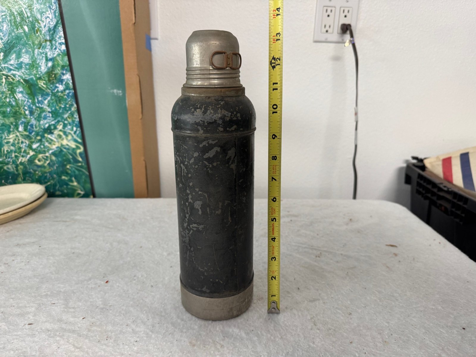 Vintage Metal Thermos