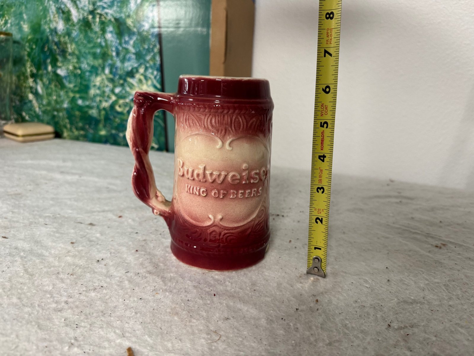 Collectible Budweiser Ceramic Beer Stein