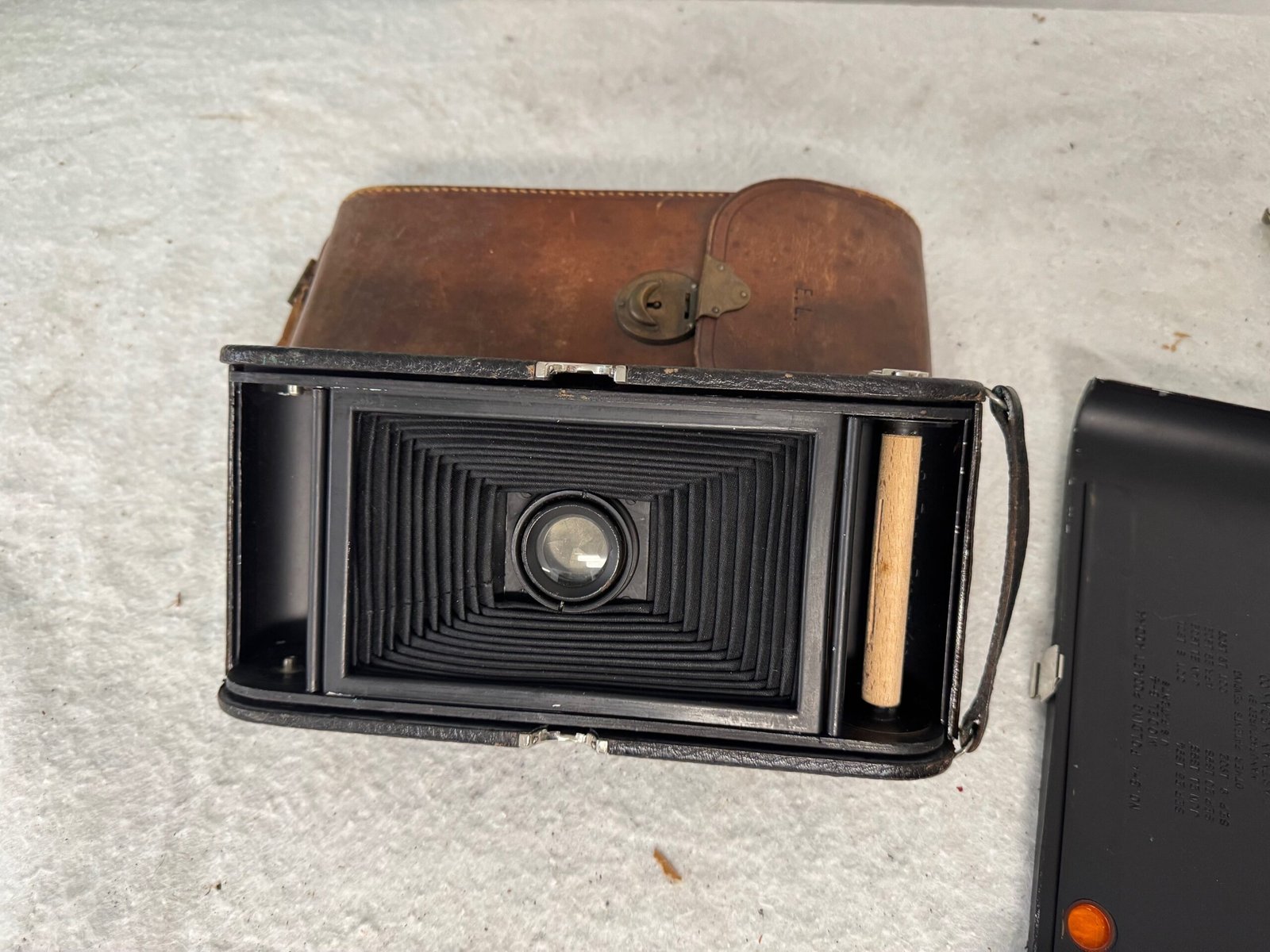 Antique Army/Navy Issue Camera – property of E.L. (Circa early 1900)