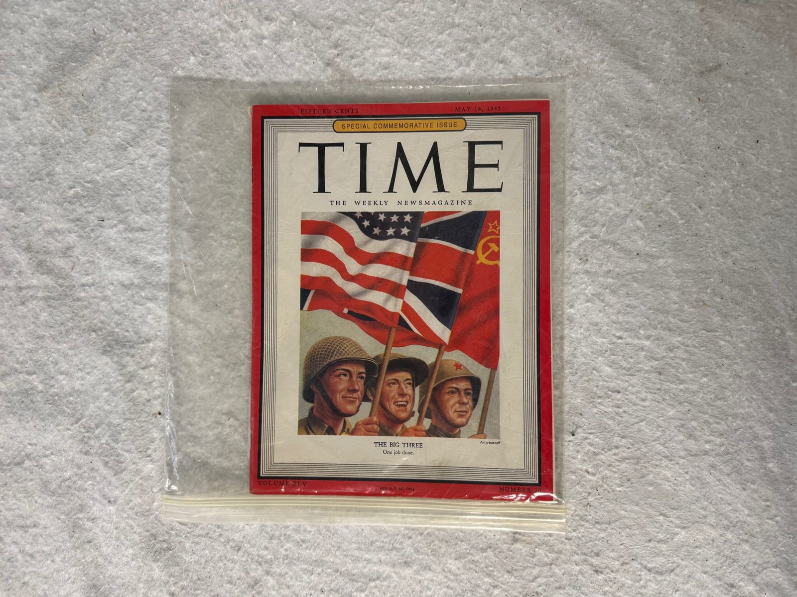 Time Magazine – May 14, 1945 Special Commemorative Issue