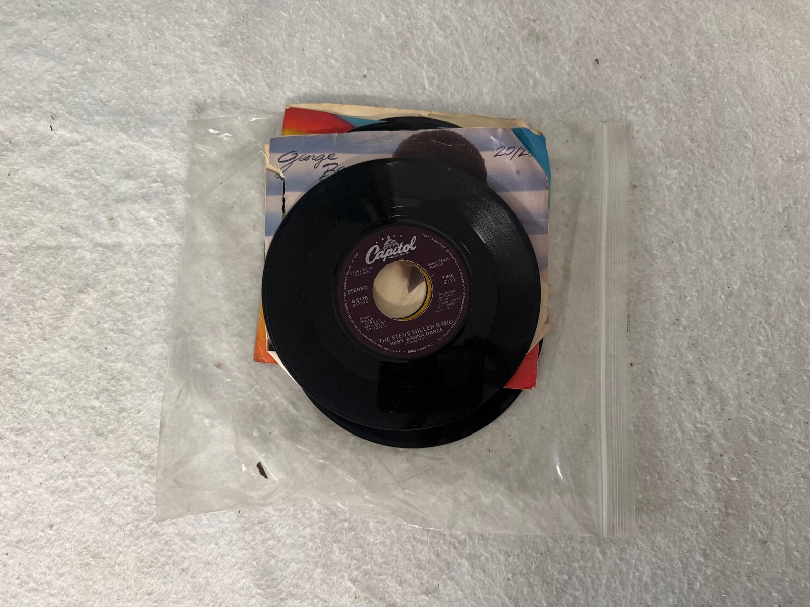 Assorted Small Records (45’s) See Below for Artists