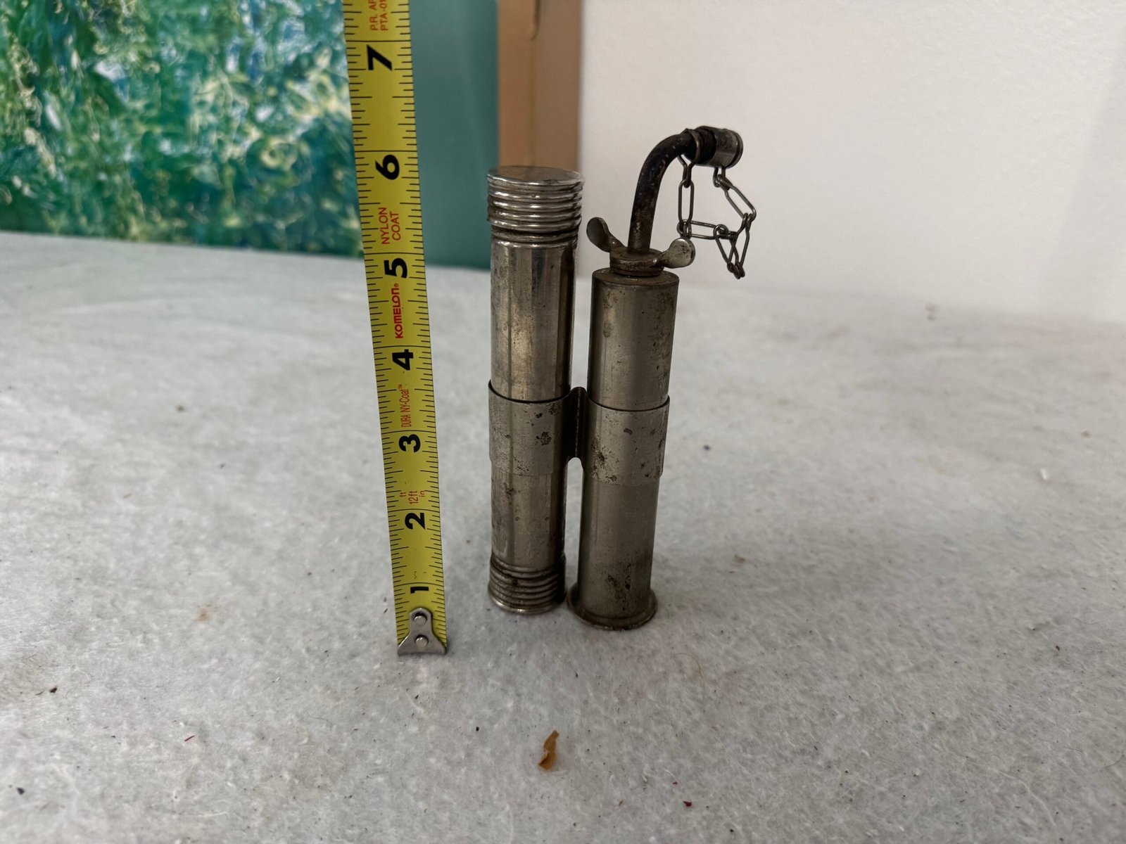 Antique Metal Sprayer – very cool for home decor!