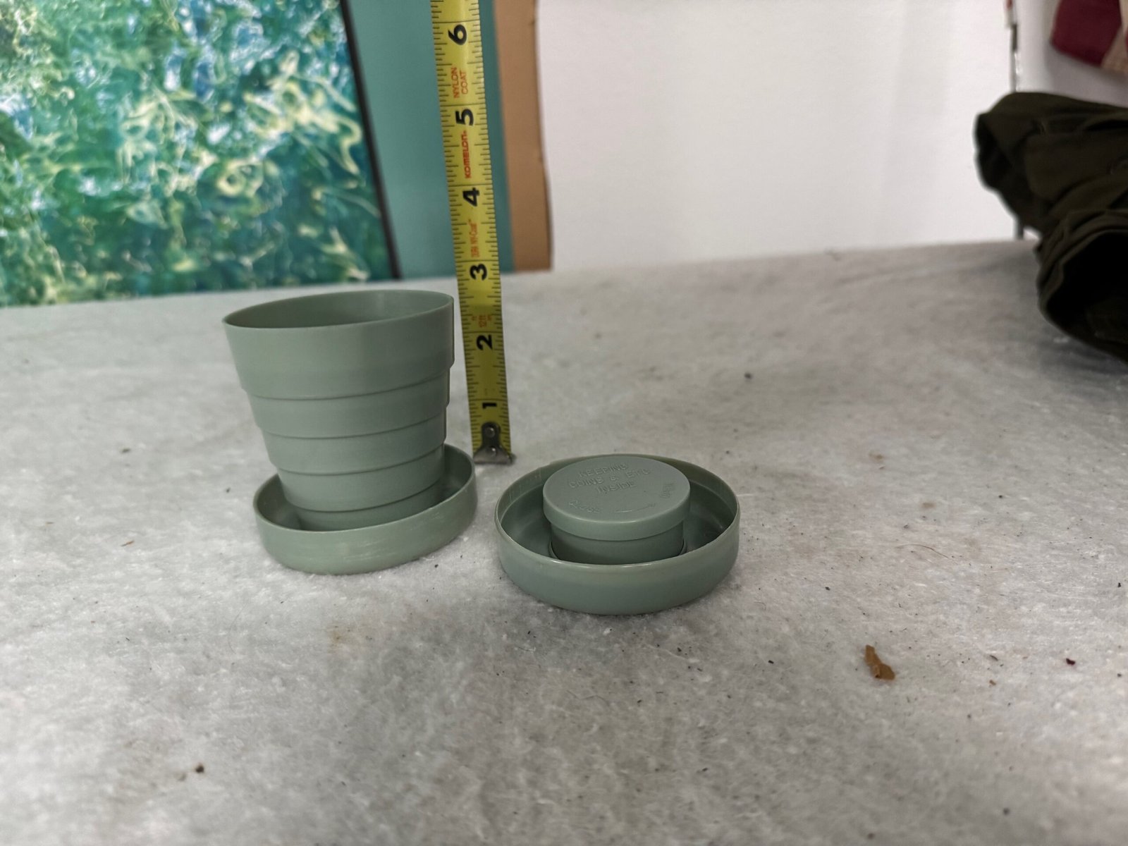 Plastic Folding Camping Cup